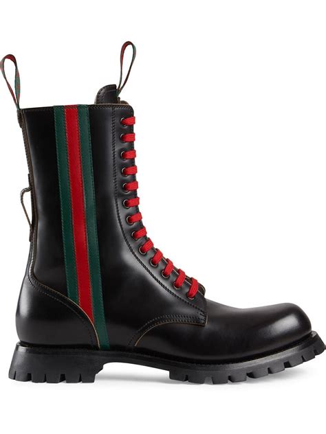 mens boots gucci|Gucci men's boots162616 price.